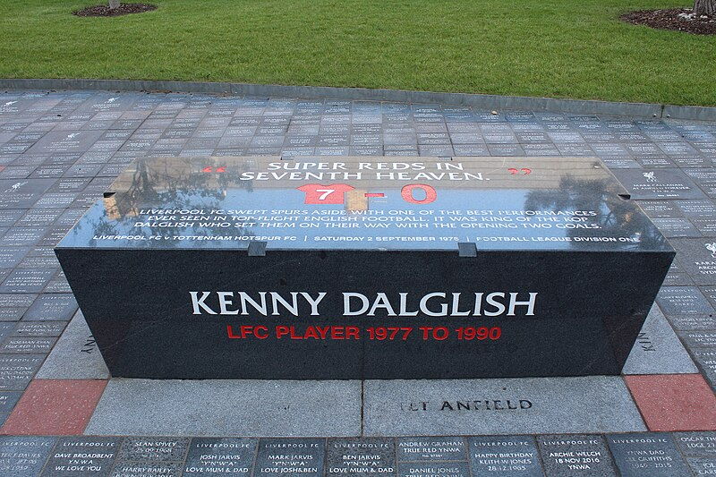 kenny dalglish plinth at anfield